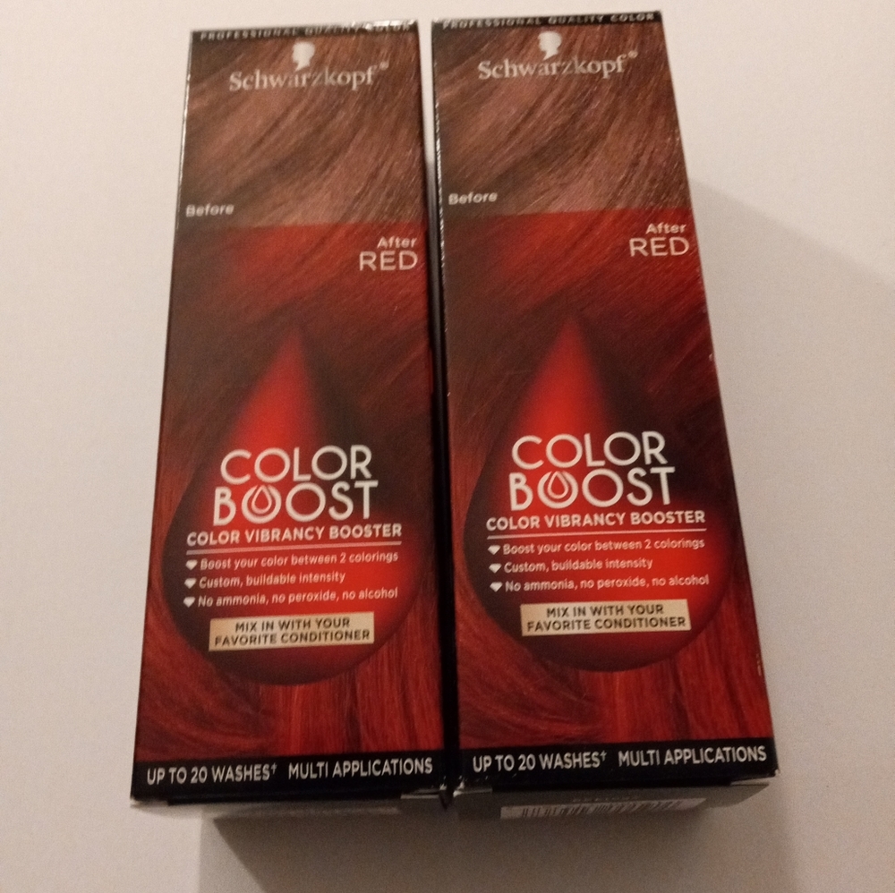 Schwarzkopf after red color boost set of two